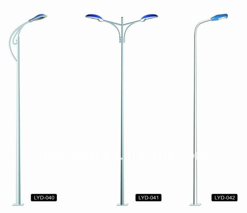 Solar street lamp pole